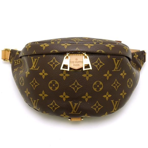 Louis Vuitton Monogram Bum Bag Brown Waist Bag Body Bag - Picture 1 of 8